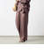 【WEB STAFF恵☆別注カラーあり】《セットアップ対応》リネンセミワイドパンツ