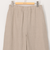 【WEB STAFF恵☆別注カラーあり】《セットアップ対応》リネンセミワイドパンツ
