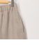 【WEB STAFF恵☆別注カラーあり】《セットアップ対応》リネンセミワイドパンツ