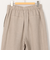 【WEB STAFF恵☆別注カラーあり】《セットアップ対応》リネンセミワイドパンツ