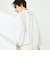 《セットアップ対応》リネンフリル衿ブラウス
