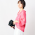 《セットアップ対応》リネンフリル衿ブラウス