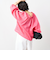 《セットアップ対応》リネンフリル衿ブラウス