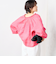 《セットアップ対応》リネンフリル衿ブラウス