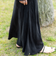 《セットアップ対応》高機能 フィブリルサテンバイヤススカート