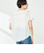 2wayラッフル衿ブラウス