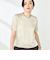 オトナサテン半袖Tブラウス
