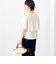《セットアップ対応》麻調フレアスリーブブラウス