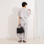 《セットアップ対応》麻調フレアスリーブブラウス