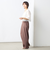 《セットアップ対応》ラメフラワージャガードブラウス