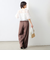 《セットアップ対応》ラメフラワージャガードブラウス