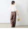 《セットアップ対応》ラメフラワージャガードブラウス