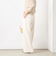 《セットアップ対応》ウォッシャブル麻調タックワイドパンツ