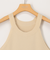 《アンサンブル対応》《手洗い可能》イタリー糸ホルターネックタンクトップ