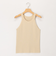 《アンサンブル対応》《手洗い可能》イタリー糸ホルターネックタンクトップ