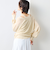 《アンサンブル対応》イタリー糸ラメシアーVネックカーディガン
