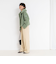 ウォッシャブル強撚ツイルワイドパンツ