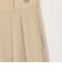 ウォッシャブル強撚ツイルワイドパンツ