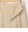 ウォッシャブル強撚ツイルワイドパンツ