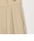ウォッシャブル強撚ツイルワイドパンツ