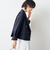 ウォッシャブルショートジャケット