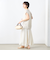 ウォッシャブル割繊フレアスカート