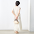 ウォッシャブル割繊フレアスカート