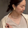 ニュアンスプレートイヤリング