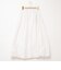 【MARILYN MOON/マリリーンムーン】beads motif taffeta asymmetry balloon skirt