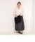 【MARILYN MOON/マリリーンムーン】beads motif taffeta asymmetry balloon skirt