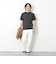《ビジカジ対応》セミシルケットスムース ボーダードレスTシャツ 25SS