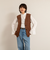 【MAQWEL/マクウェル】レース刺繍ブラウス
