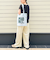 【MAQWEL/マクウェル】ウォッシャブルワッシャーイージーワイドパンツ