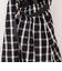 ウォッシャブルチェックタフタロングスカート
