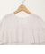◇【WEB限定】《セットアップ対応》ジュピター半袖フリルブラウス