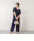 ◇【WEB限定】《セットアップ対応》ジュピター半袖フリルブラウス