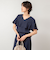 ◇【WEB限定】《セットアップ対応》ジュピター半袖フリルブラウス