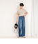 ◇【WEB限定】《セットアップ対応》ジュピター半袖フリルブラウス