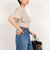 ◇【WEB限定】《セットアップ対応》ジュピター半袖フリルブラウス