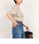 ◇【WEB限定】《セットアップ対応》ジュピター半袖フリルブラウス