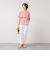 ◇【WEB限定】《セットアップ対応》ジュピター半袖フリルブラウス