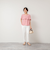◇【WEB限定】《セットアップ対応》ジュピター半袖フリルブラウス