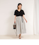 ◇【WEB限定】《セットアップ対応》ジュピター半袖フリルブラウス