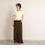 【MAQWEL/マクウェル】リンガーリブ半袖Tシャツ