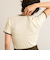 【MAQWEL/マクウェル】リンガーリブ半袖Tシャツ