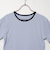 【MAQWEL/マクウェル】リンガーリブ半袖Tシャツ