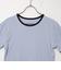 【MAQWEL/マクウェル】リンガーリブ半袖Tシャツ