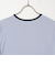 【MAQWEL/マクウェル】リンガーリブ半袖Tシャツ