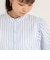 ストライププルオーバーブラウス