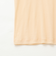 シアー配色トリミング半袖Tシャツ